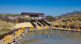 Гостиница Пансионат Тиздар Пересыпь Двухместный номер с 1 кроватью или 2 отдельными кроватями и видом на море-11