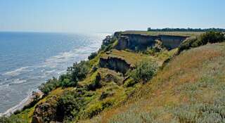 Гостиница Пансионат Тиздар Пересыпь Двухместный номер с 1 кроватью или 2 отдельными кроватями и видом на море-42